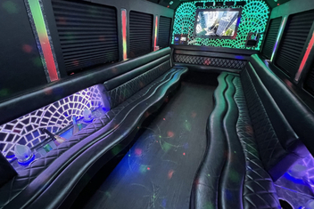 Santee Limo Bus Interior