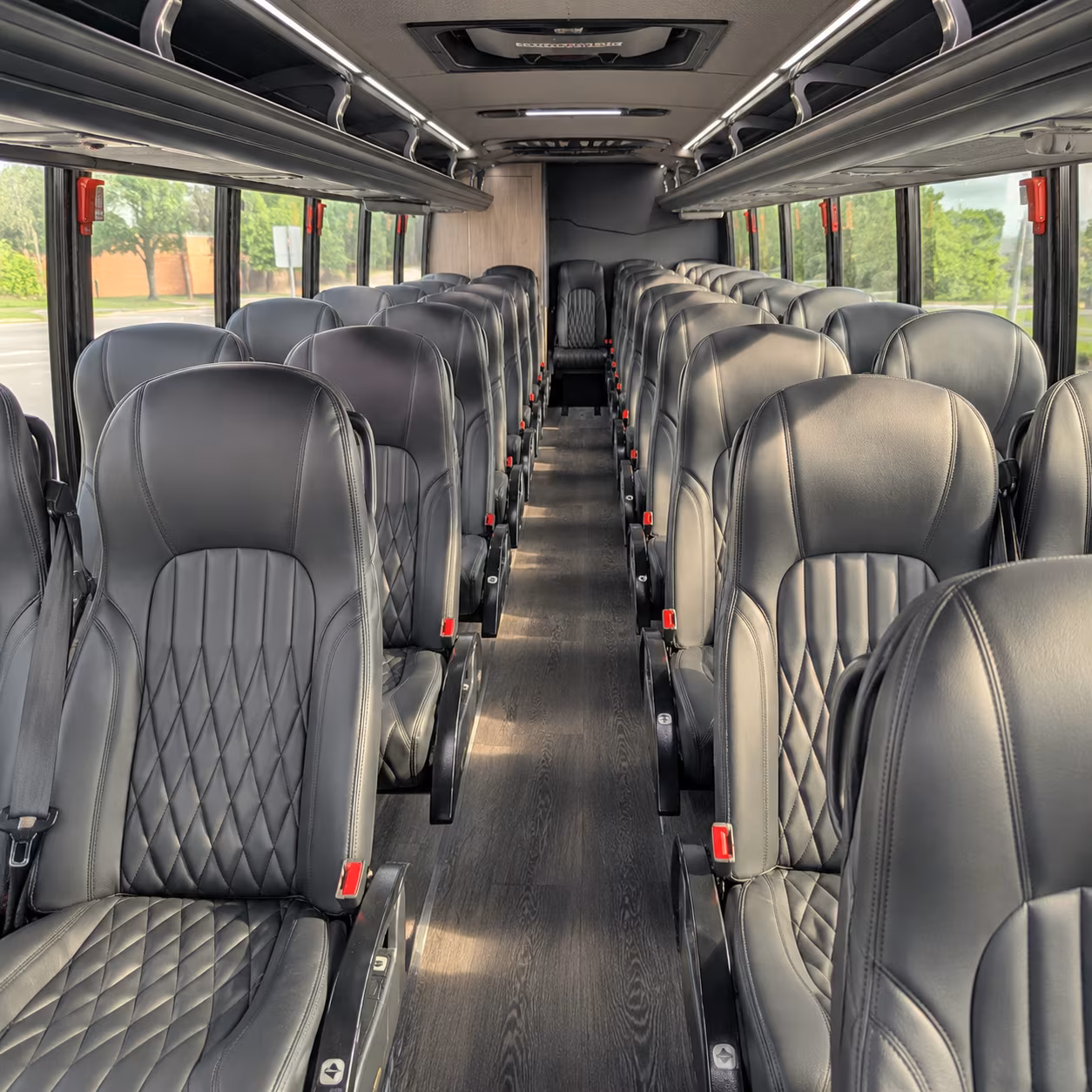 santee employee transportation onboard seating